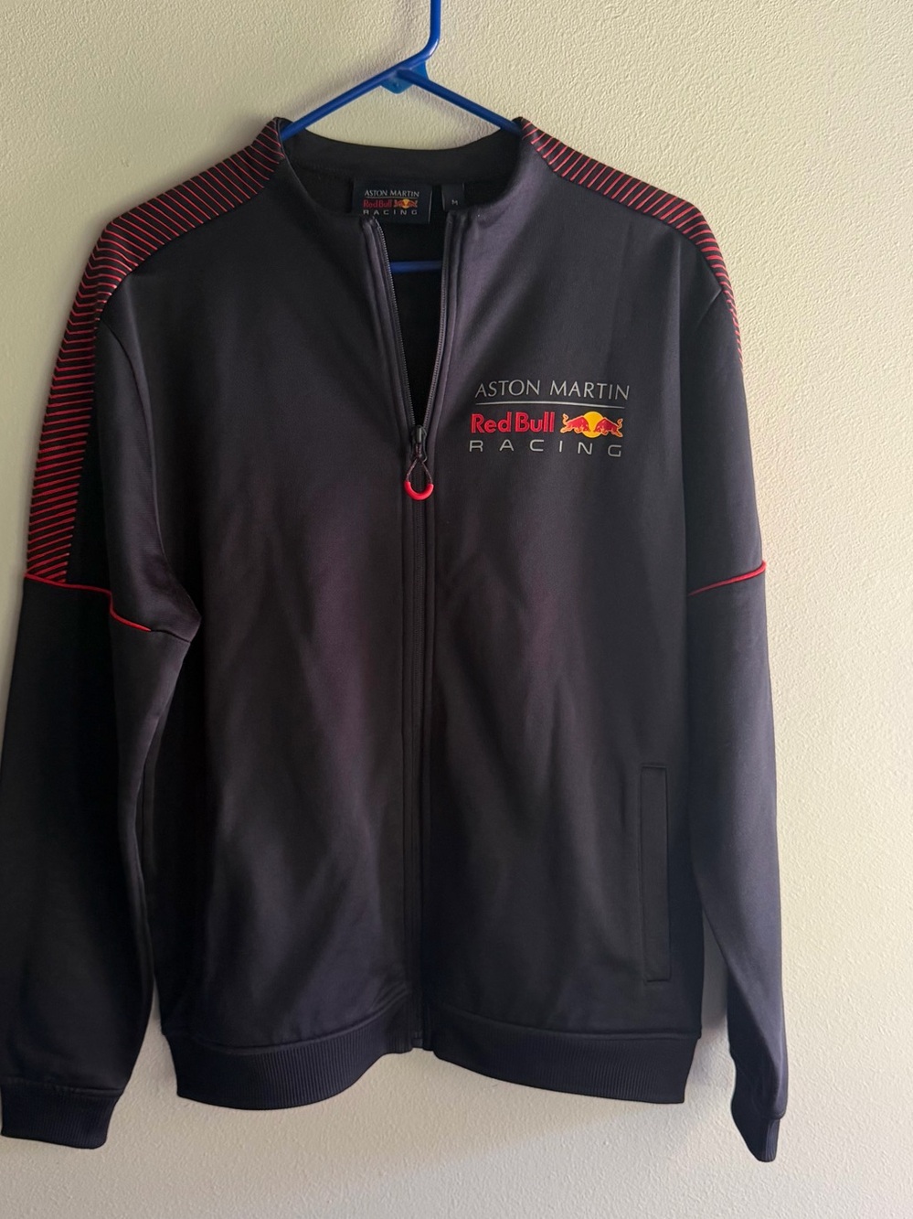 Aston Martin Red Bull Racing Zip Up Jacket SZ Medium EUC